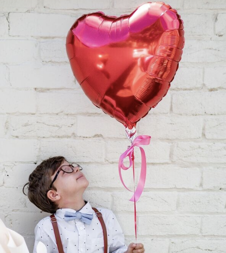 Single Heart Balloon