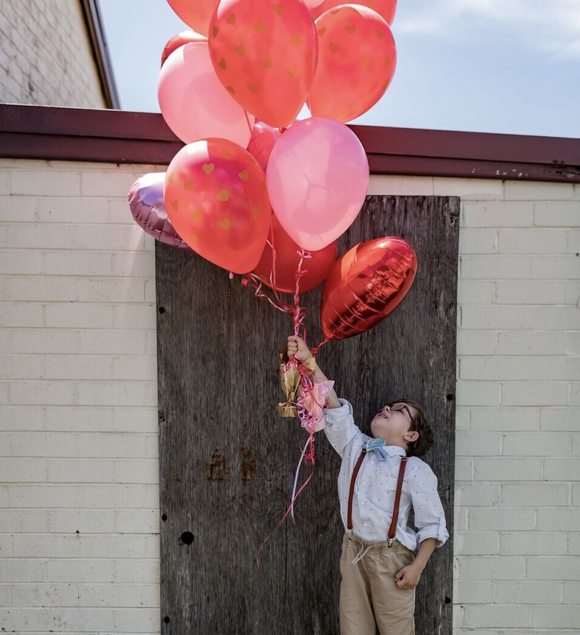 Mixed Balloon Bouquet - Valentines