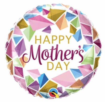 Mothers Day Colourful Gem Foil