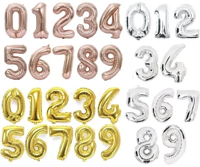 Jumbo Letter &amp; Number Balloons