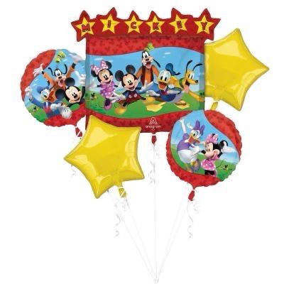 MICKEY CLUBHOUSE 5PK HELIUM BALLOON BOUQUET