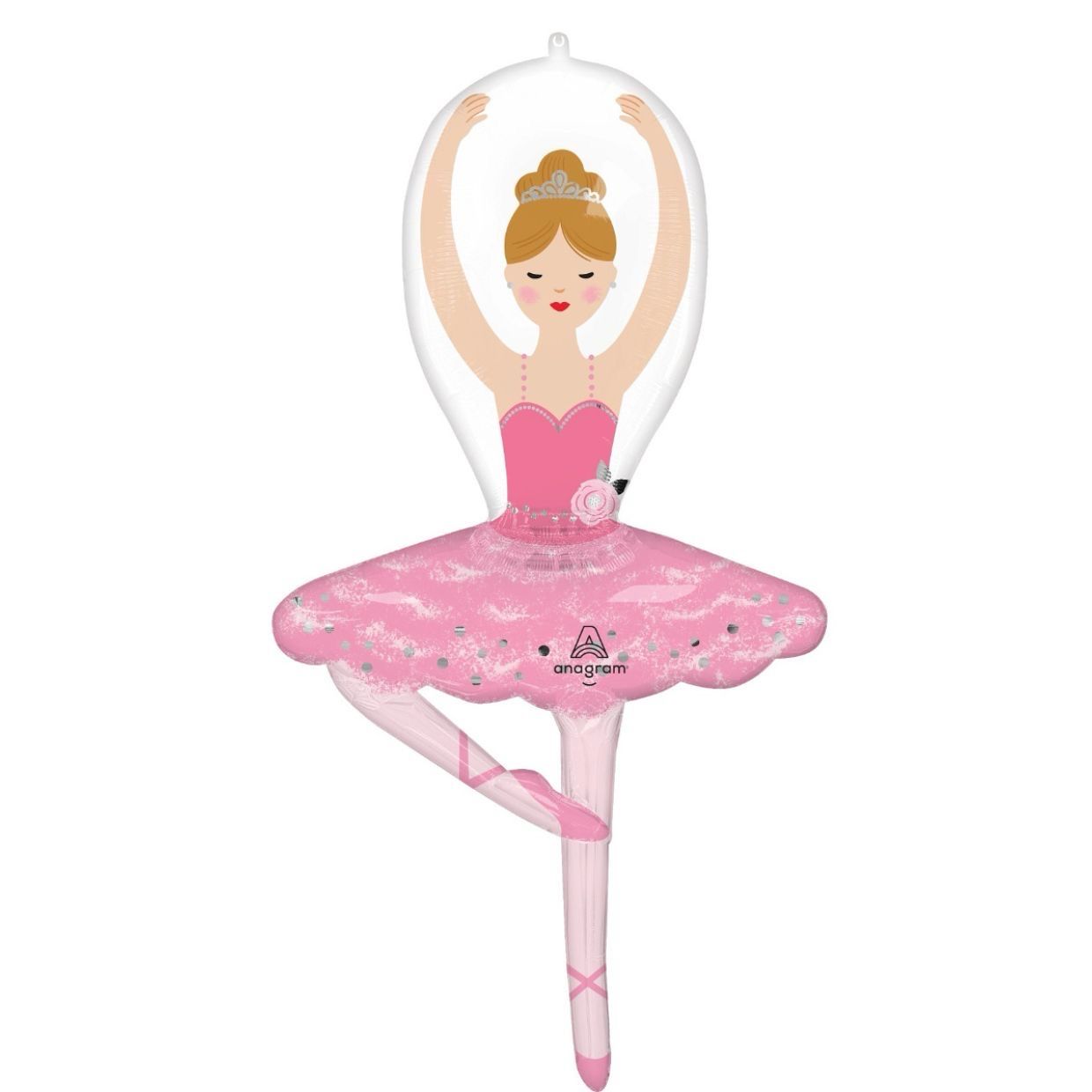 BALLERINA GIRL FOIL SUPER SHAPE BALLOON