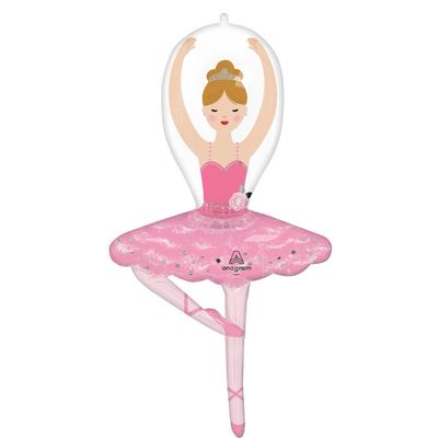 BALLERINA GIRL FOIL SUPER SHAPE BALLOON