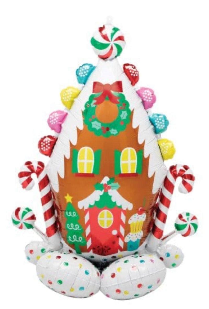 GINGERBREAD HOUSE AIRLOONZ