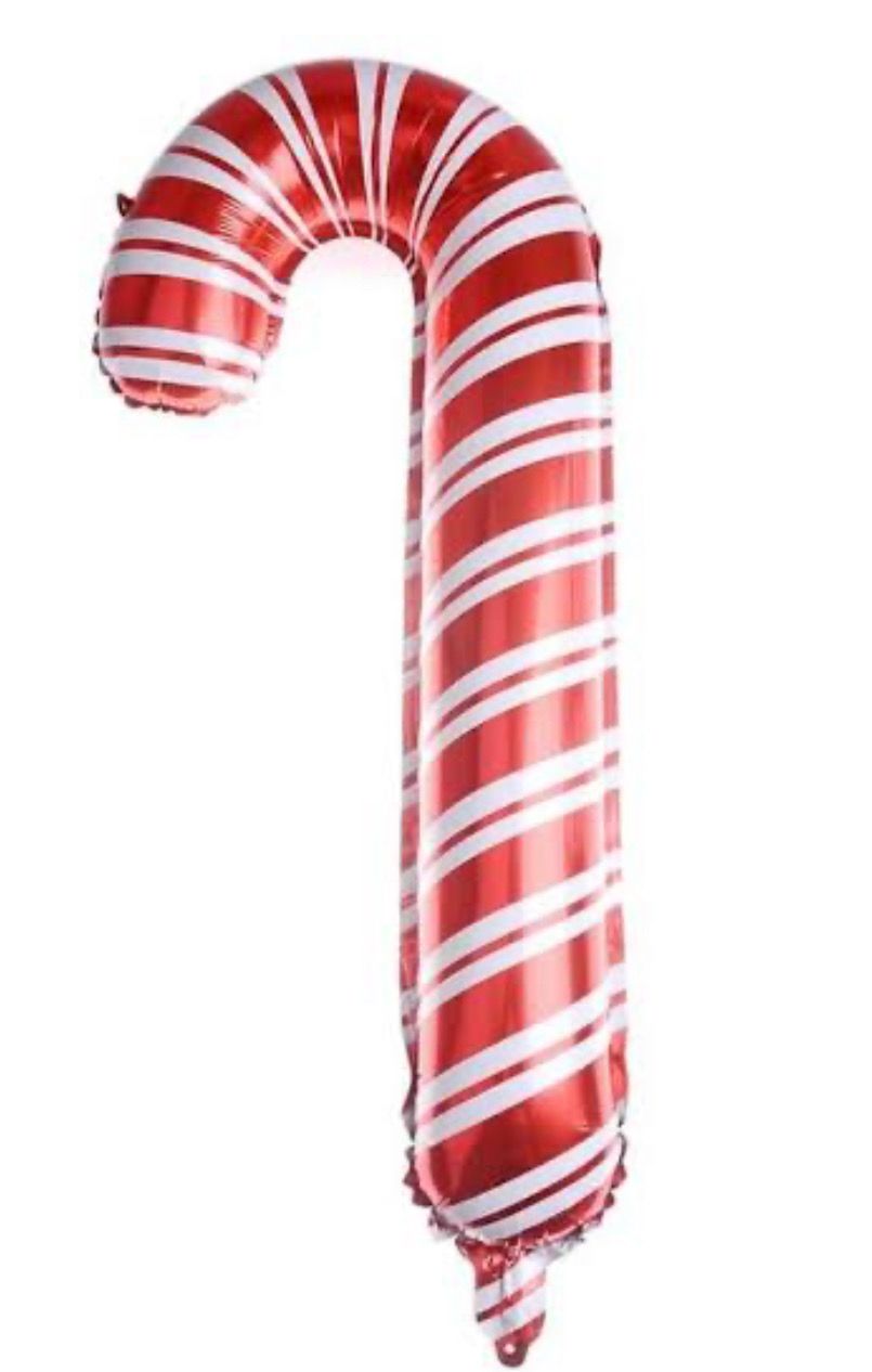 CHRISTMAS CANDY CANE SUPERSHAPE FOIL