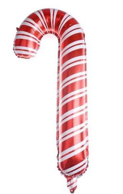 CHRISTMAS CANDY CANE SUPERSHAPE FOIL