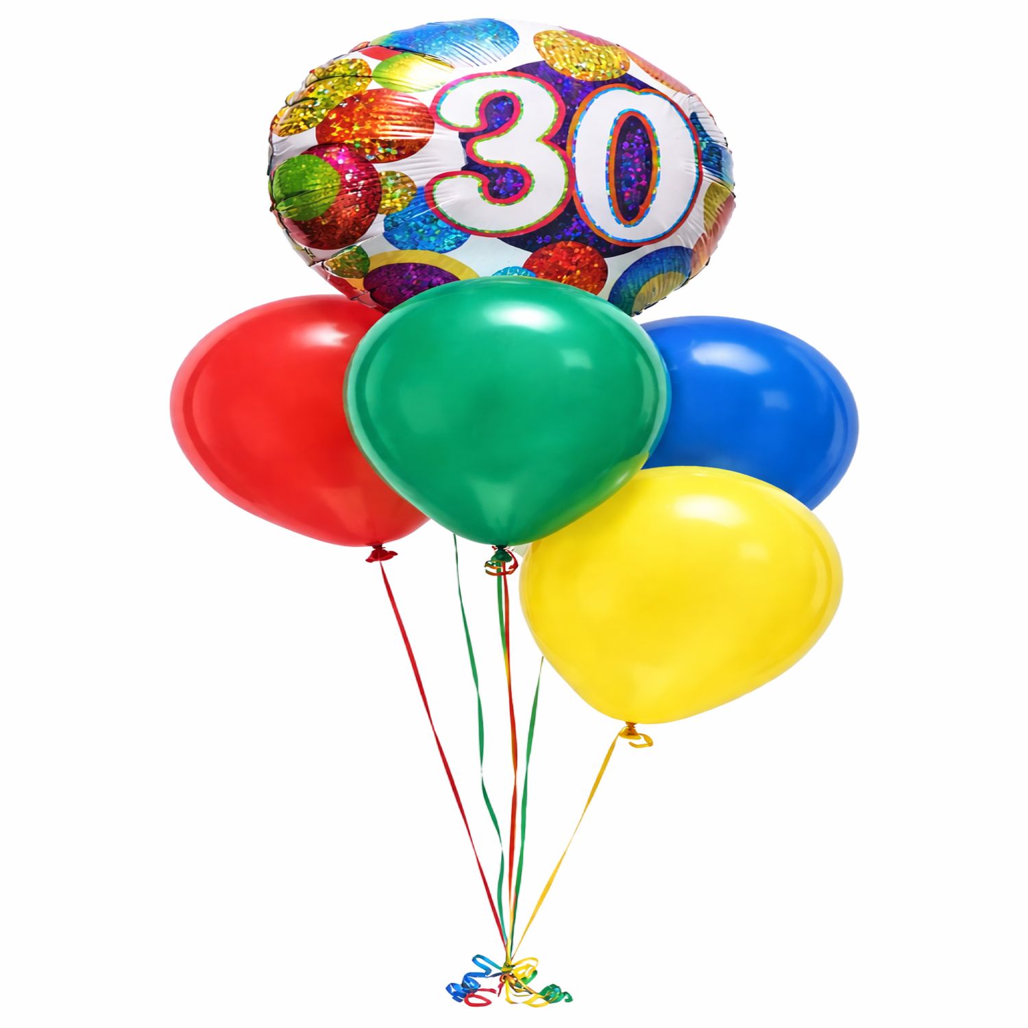 Happy 30th Birthday - Bright Bouquet