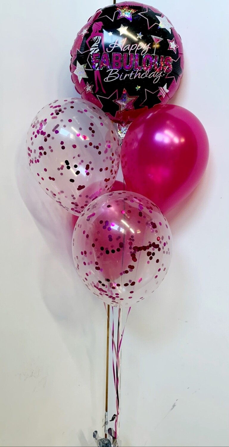 Happy Birthday Fabulous Confetti Bouquet