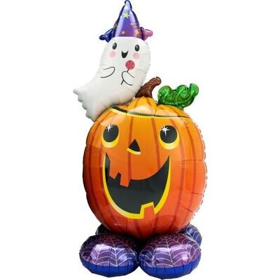 Halloween Pumpkin and Ghost Airloonz