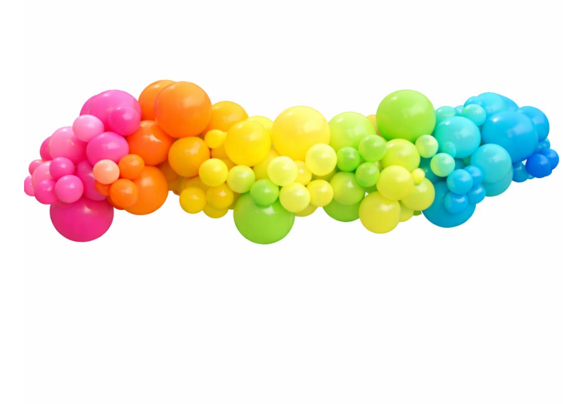 Grab N' Go 2m DIY Garland TUTTI FRUTTI Colour Palette