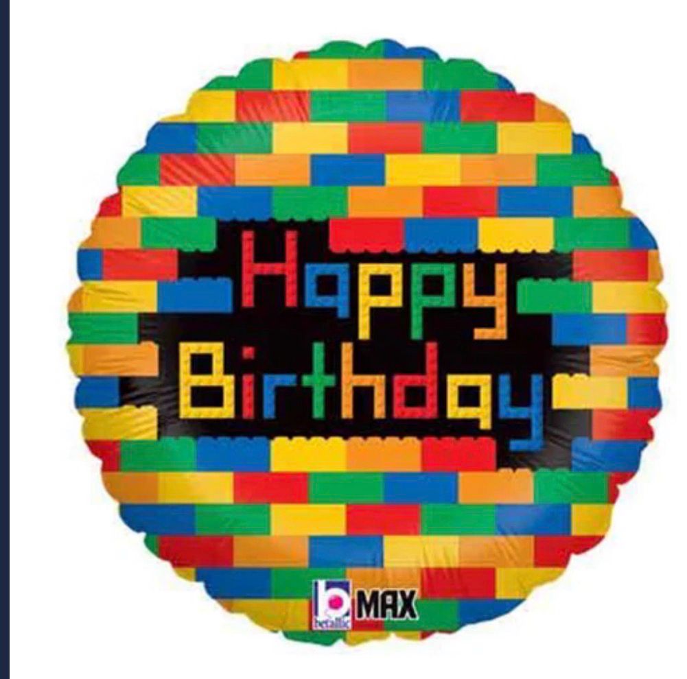 Happy Birthday Lego Blocks