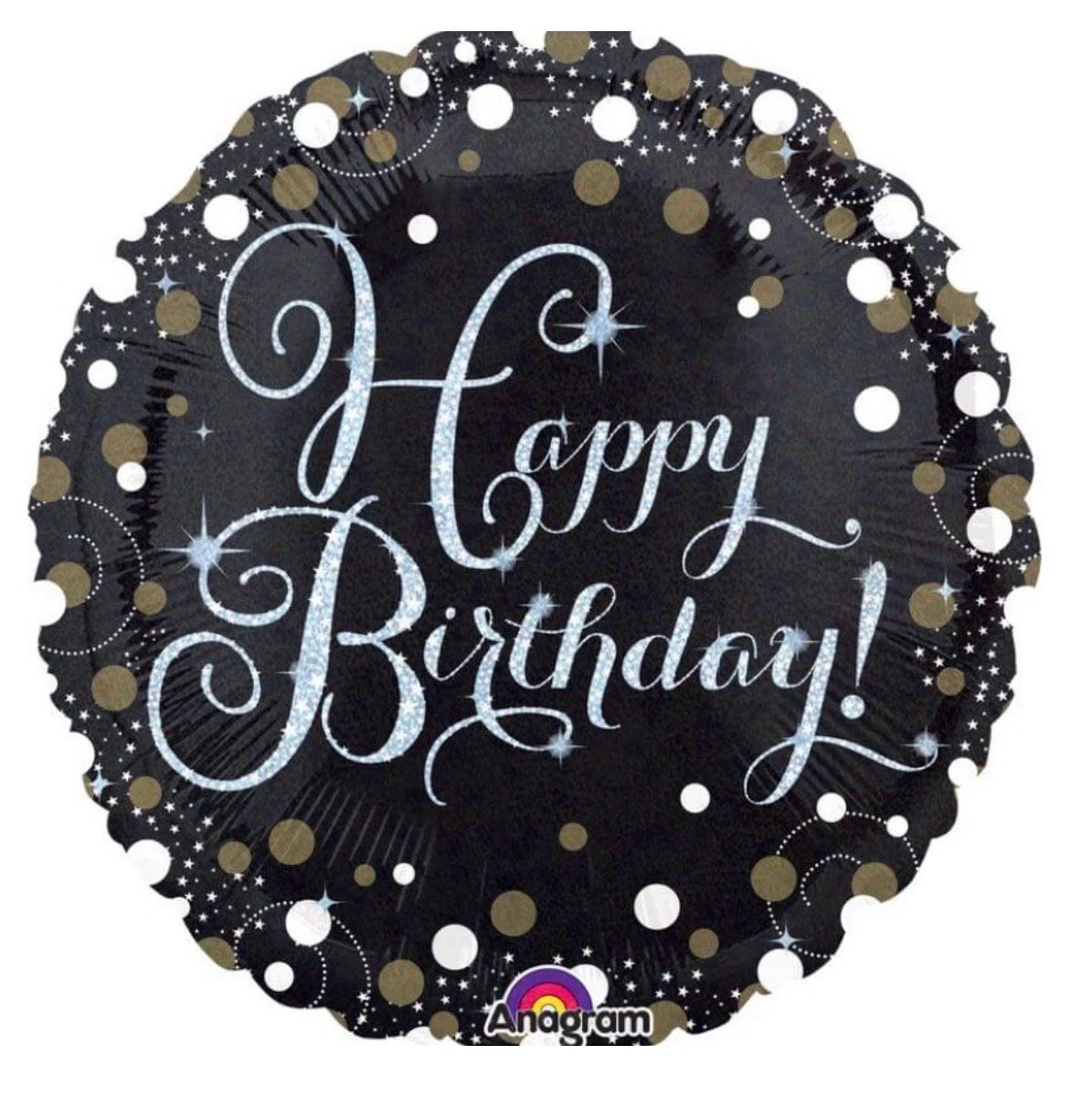 Happy Birthday Sparkling Foil