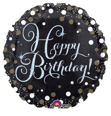 Happy Birthday Sparkling Foil