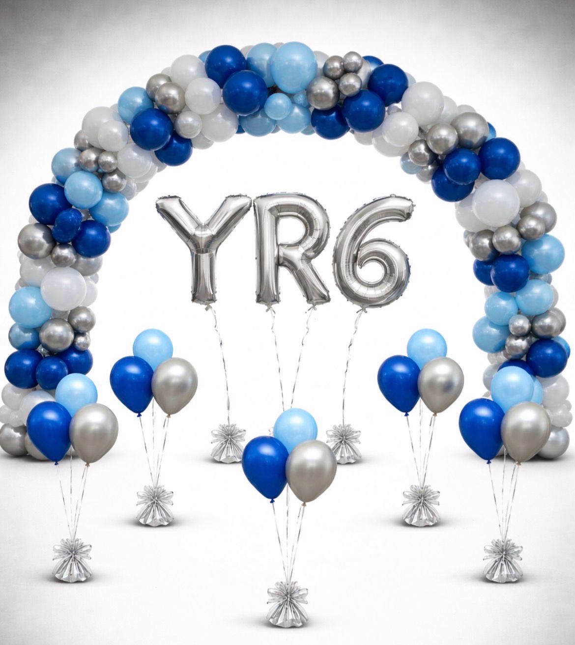 Year 6 Farewell Package (YR6 + Table Bunches + Double Organic Arch)