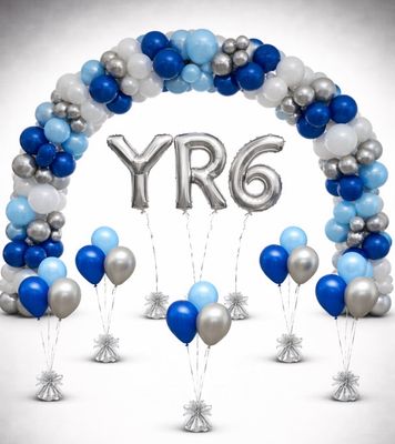 Year 6 Farewell Package (YR6 + Table Bunches + Double Organic Arch)