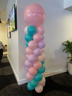 8ft Balloon Column - School Formal