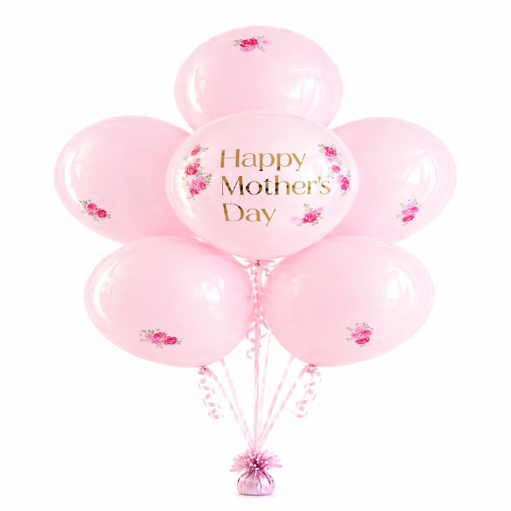 Pink Elegance Love You Mum - mothers day bouquet