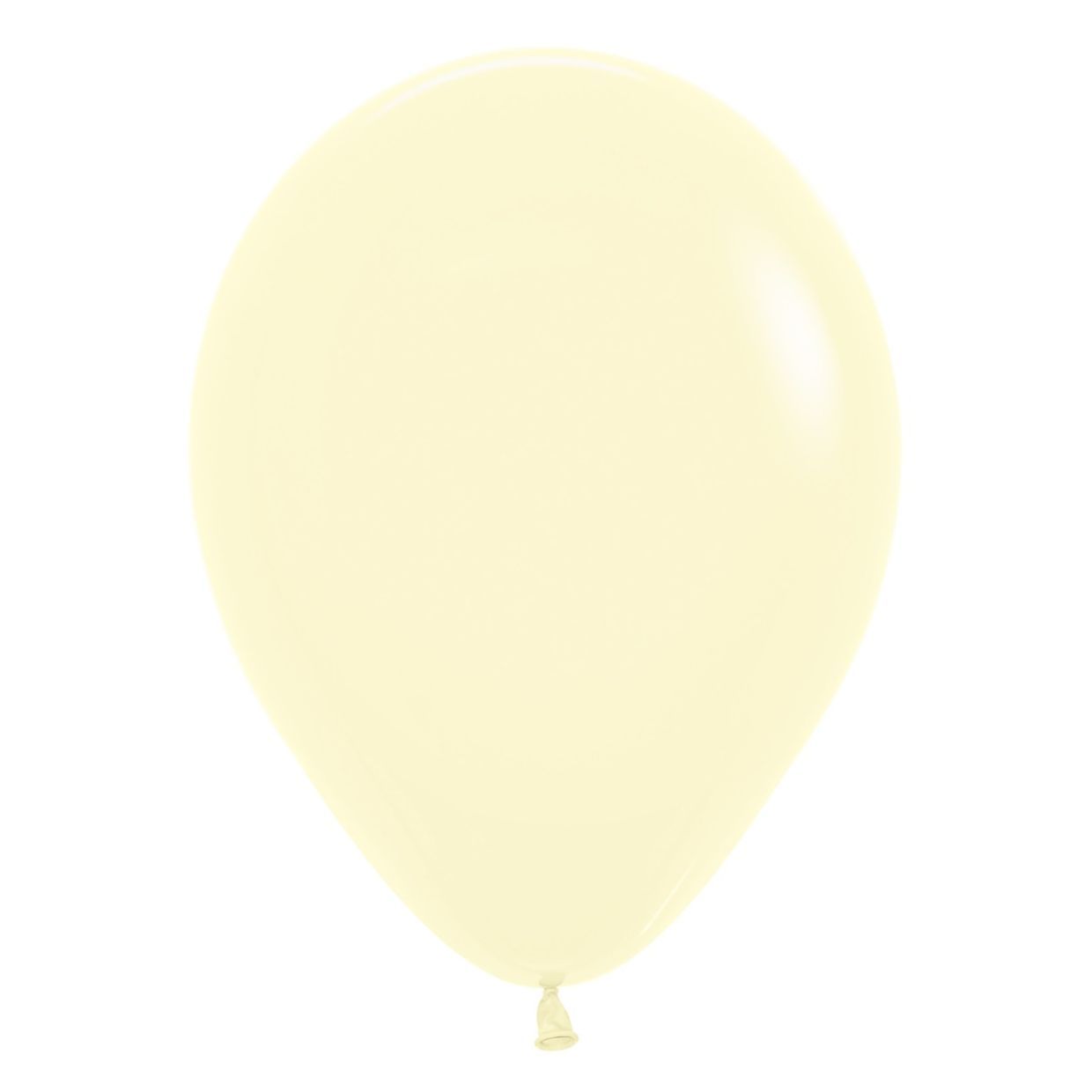 Pastel Matte Lemon 30cm (pack 25)