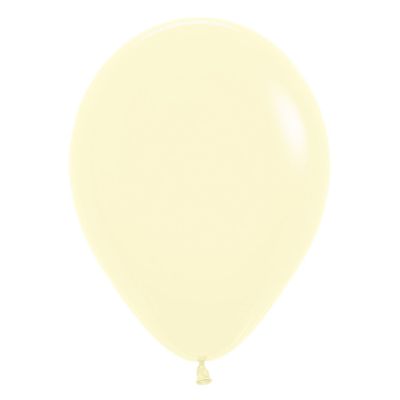 Pastel Matte Lemon 30cm (pack 25)