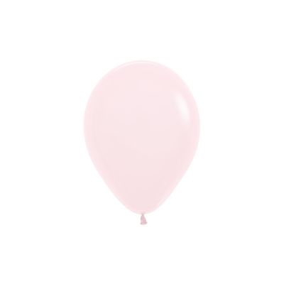 Pastel Matte Pink 12cm (pack 25)