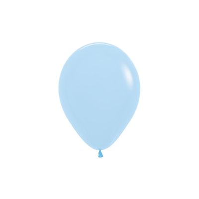 Pastel Matte Blue 12cm (pack 25)