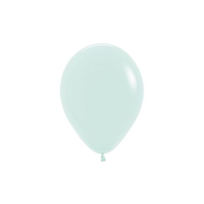 Pastel Matte Mint Green 12cm (pack 25)