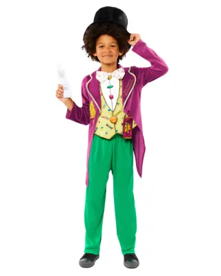 Willy Wonka Costume 3-7 years