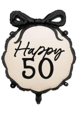 Happy 50 - 45cm foil