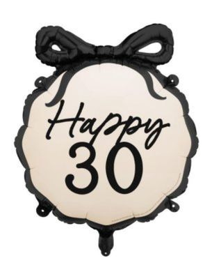 Happy 30 - 45cm foil