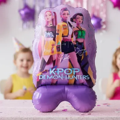 KPOP Demon Hunters Standing Balloon