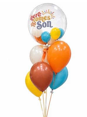 Here Comes The Son Bubble Bouquet