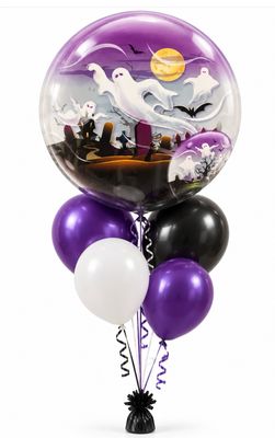 Ghastly Ghost Bubble Bouquet