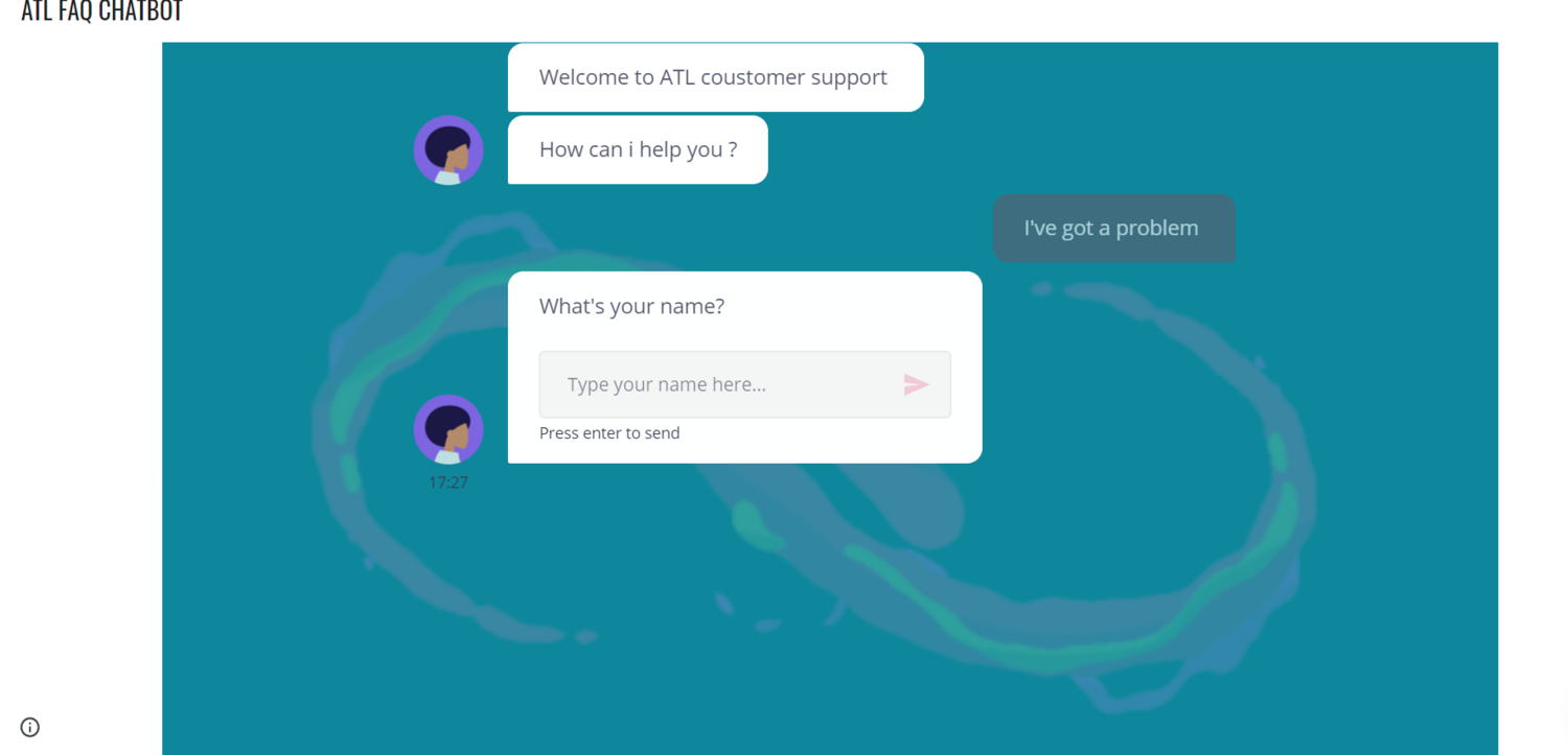 ATL FAQ CHATBOT