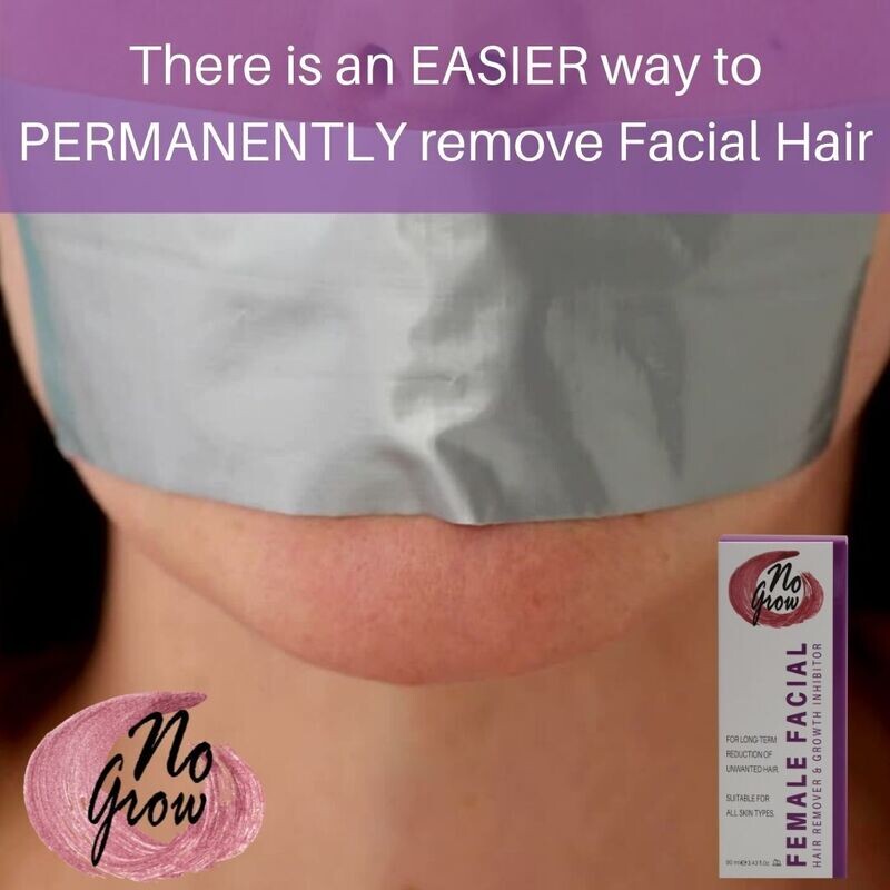 No Grow Female Facial hair remover