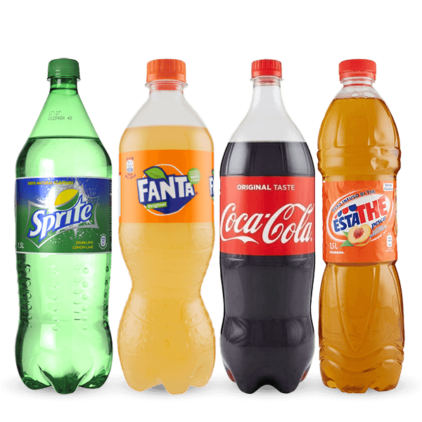 Bevande in plastica da 1,5 lt