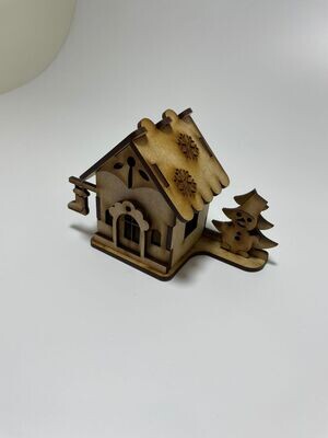 Mini Christmas house gift box