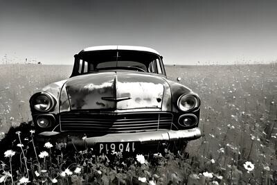 Cars in the Field 1