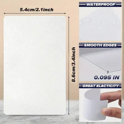 Aluminium Business Cards Blanks for Sublimation - 10 pack