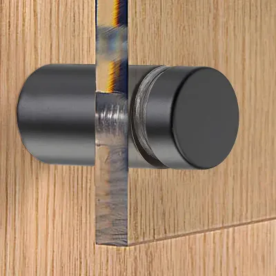 Stand off - Black 12OD x 15mm