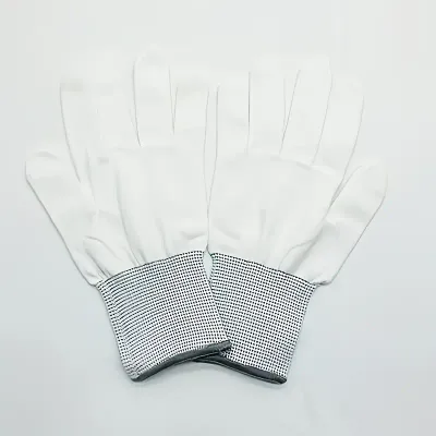 Vinyl Wrapping Application Gloves | White Seamless Install Gloves