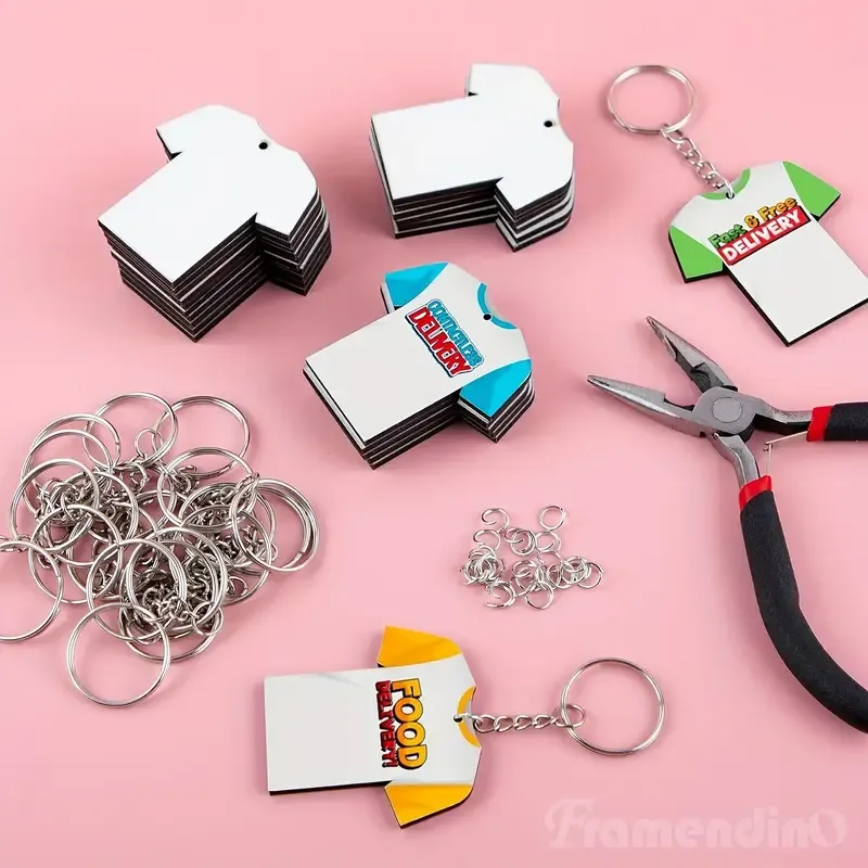 T-Shirt Shaped Sublimation Blank | MDF Ornament Key Holder