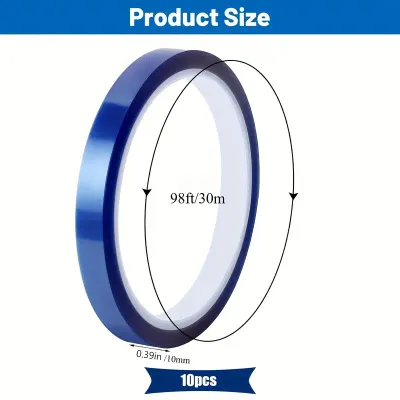 Sublimation Heat Tape | 10mm x 30m High Temp Transfer Tape