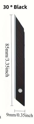 9mm Craft Knife Blades | 30° Precision Utility Blades – 10 Pack