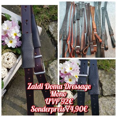 Zaldi Doma Dressage Mono, braun, 80cm, UVP 92€ Zaldi Doma Dressage Mono, braun, 80cm, UVP 92€