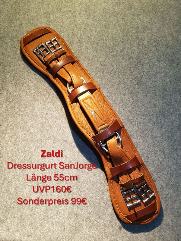 Zaldi Dressurgurt SanJorge, 55cm UVP 160€ Zaldi Dressurgurt SanJorge, 55cm UVP 160€