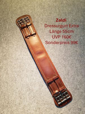 Zaldi Dressurgurt Extra, 55cm UVP 160 Zaldi Dressurgurt Extra, 55cm UVP 160