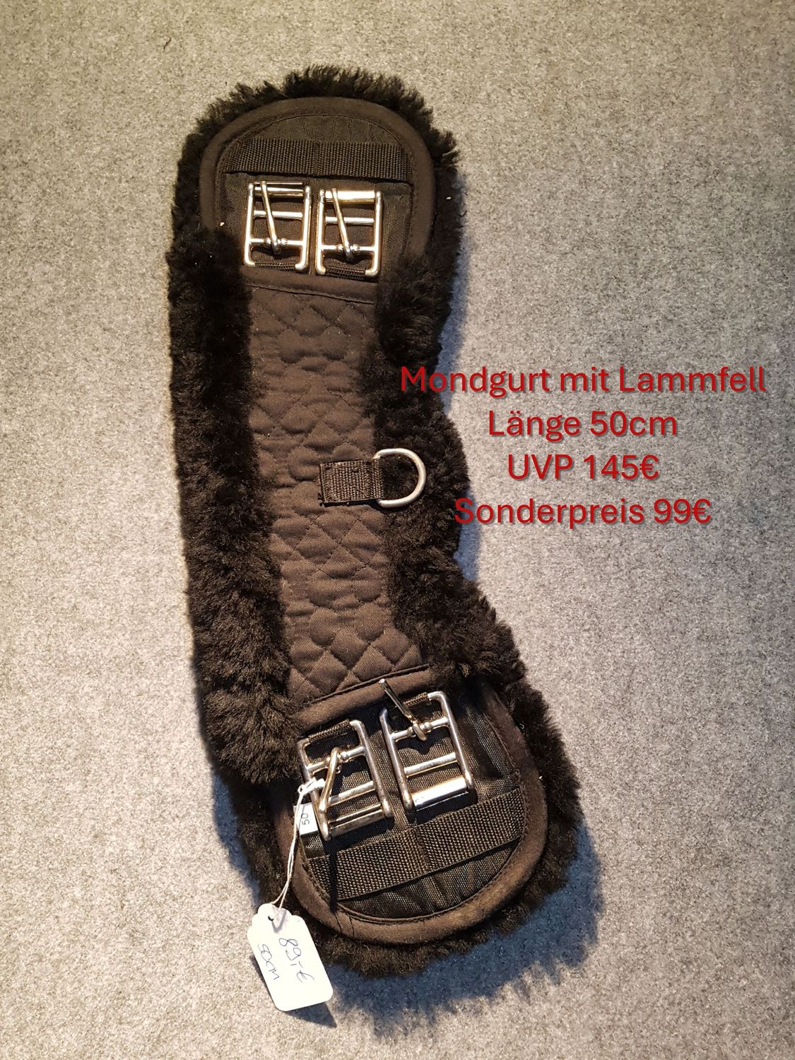 Mondgurt mit Lammfell, 50cm, UVP 145€