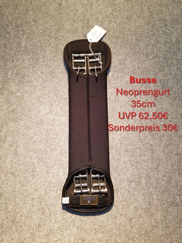 Busse Neoprengurt, 35cm, UVP 62,50€ Busse Neoprengurt, 35cm, UVP 62,50€