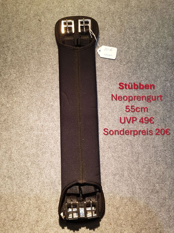Stübben Neoprengurt 55cm, UVP 49€ Stübben Neoprengurt 55cm, UVP 49€