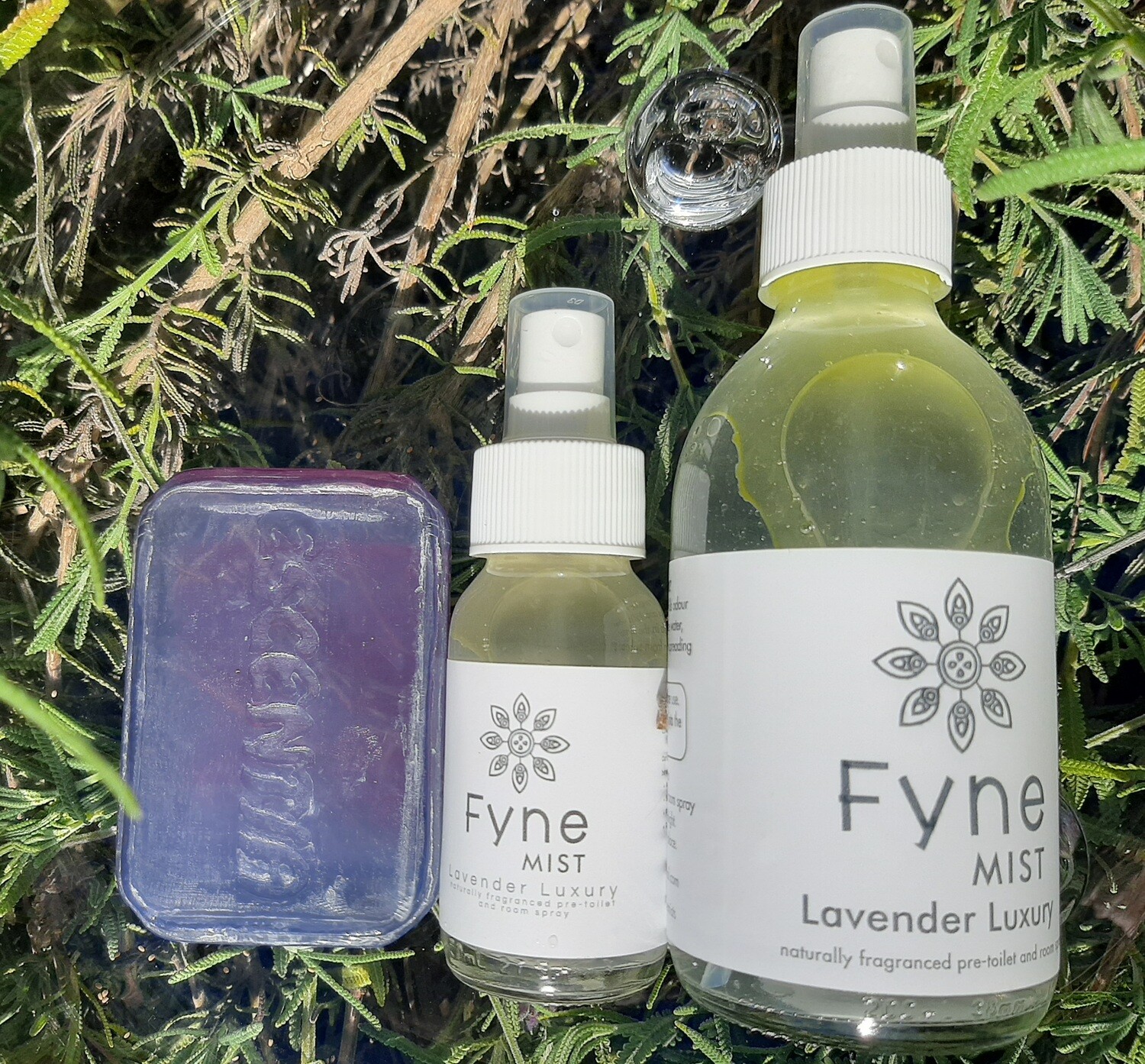 SALE:  Lavender Luxury Pre-toilet Prevention Sprays and Essential Soap Bar Gift Pack